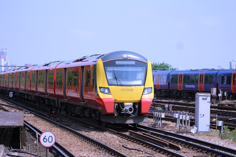 new class 707 train for South West
                        Railway