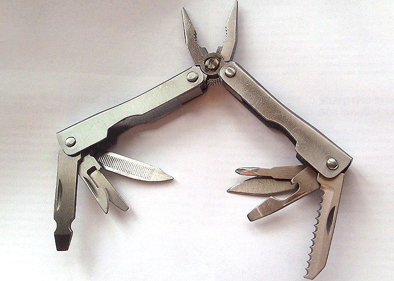 multi tool bought from
                        the Pound Shop
