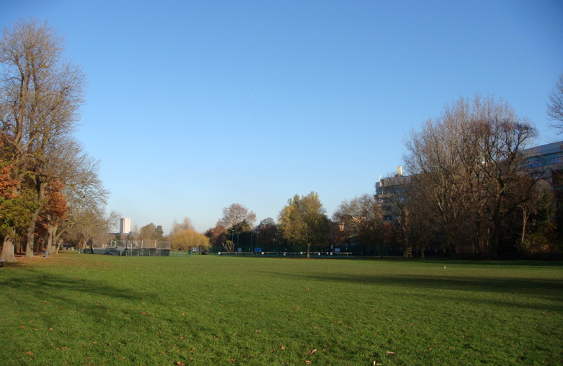 blue sky and bloody
                        cold