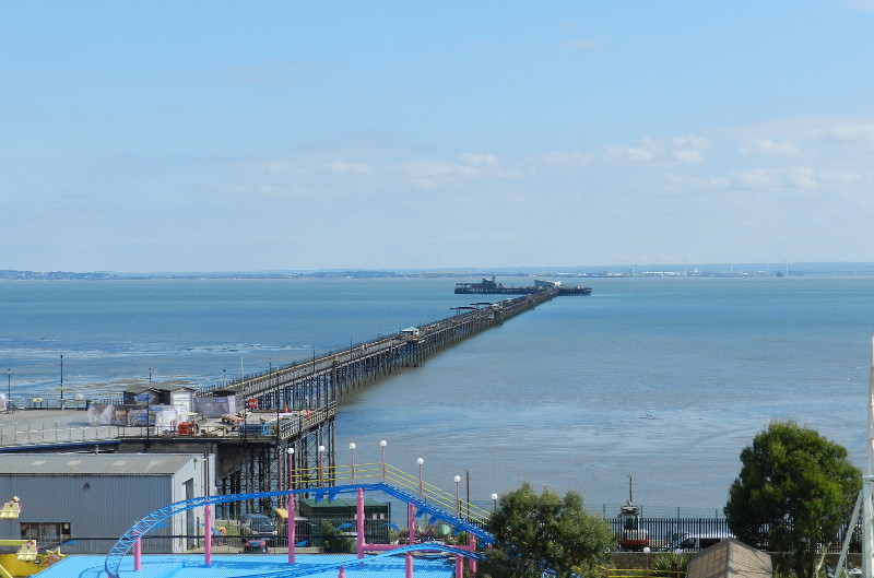 view of the pier