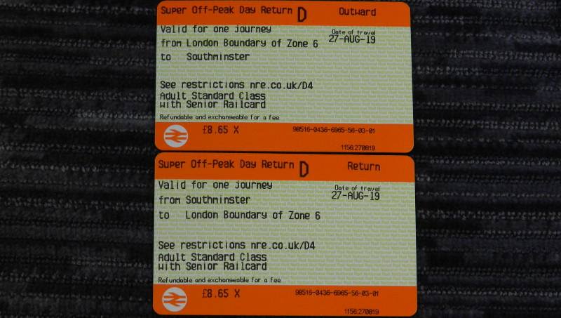 Tickets to
                        Southminster