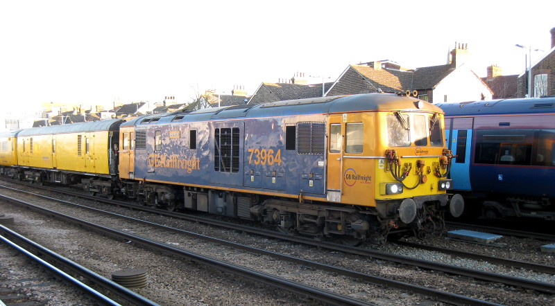 class 73 electro diesel
                      at Tonbridge