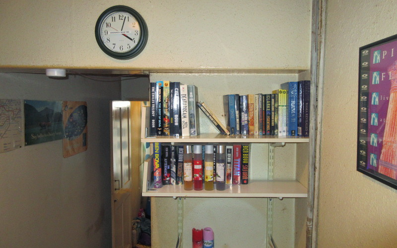 new bookshelves