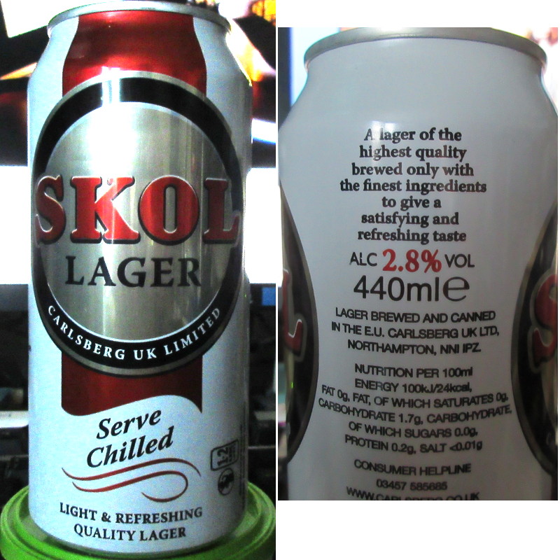 2.8% Skol lager