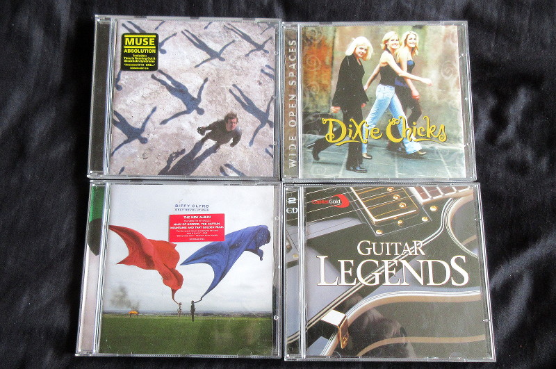 CDs bought from
                        charity shop