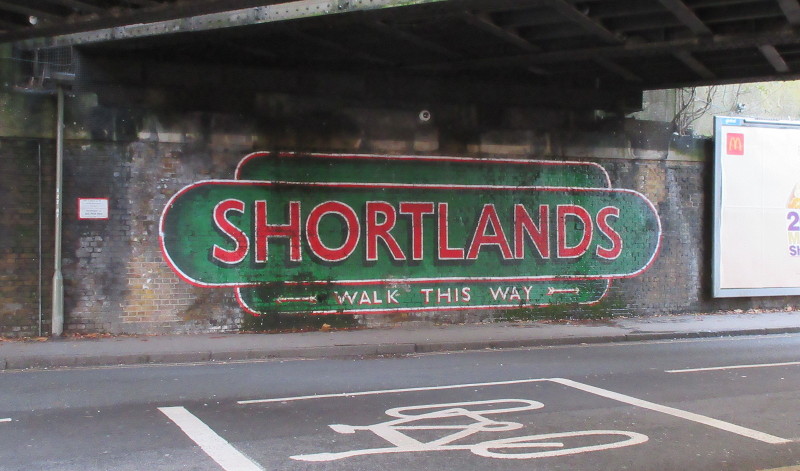 I am now at
                        Shortlands