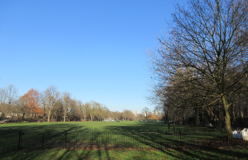 bright blue sky
                      yesterday