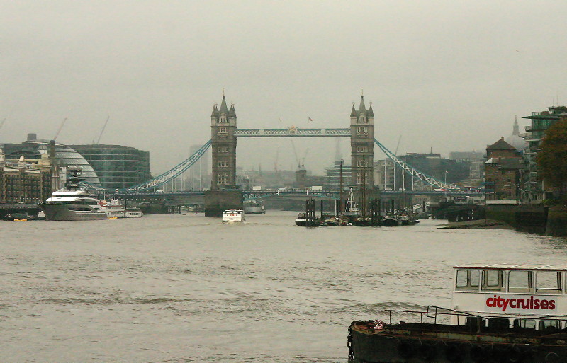 first good view of
                        Tower Bridge