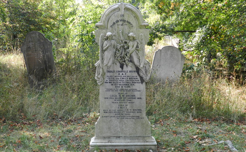 Tomb for a WW1
                              pilot