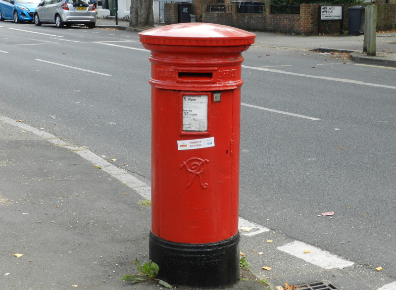 Victorian post
                              box
