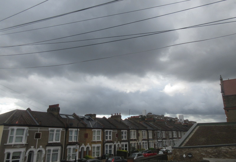 grim looking
                              weather