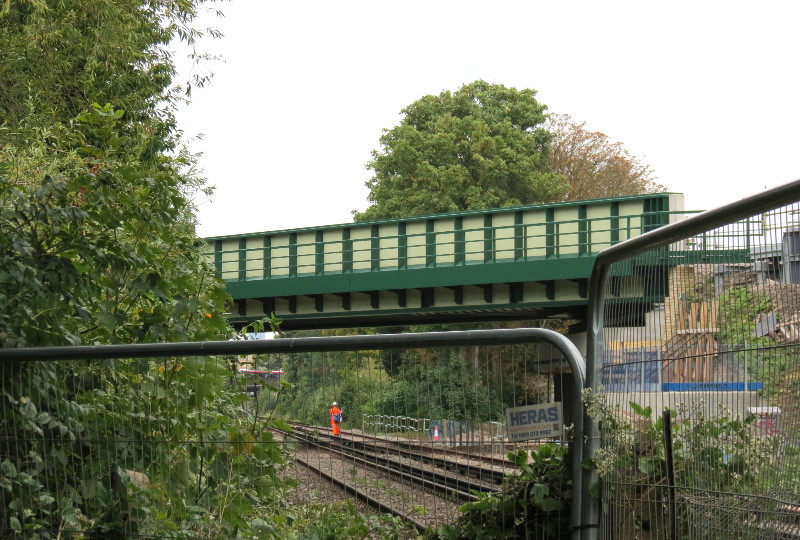 new railway
                              bridge