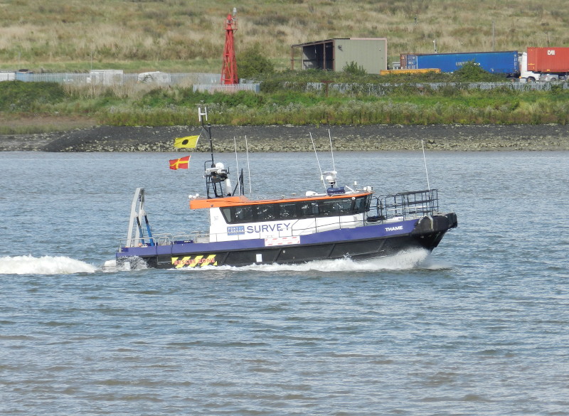 Port Of
                                      London Authority survey ship