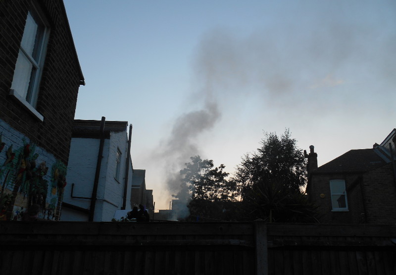 last
                                      heavy plume of smoke from an
                                      incredibly smoky fire