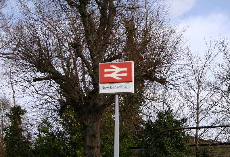 New
                                      Beckenham station