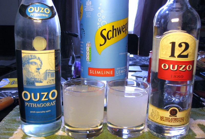 Ouzo
                                      taste test