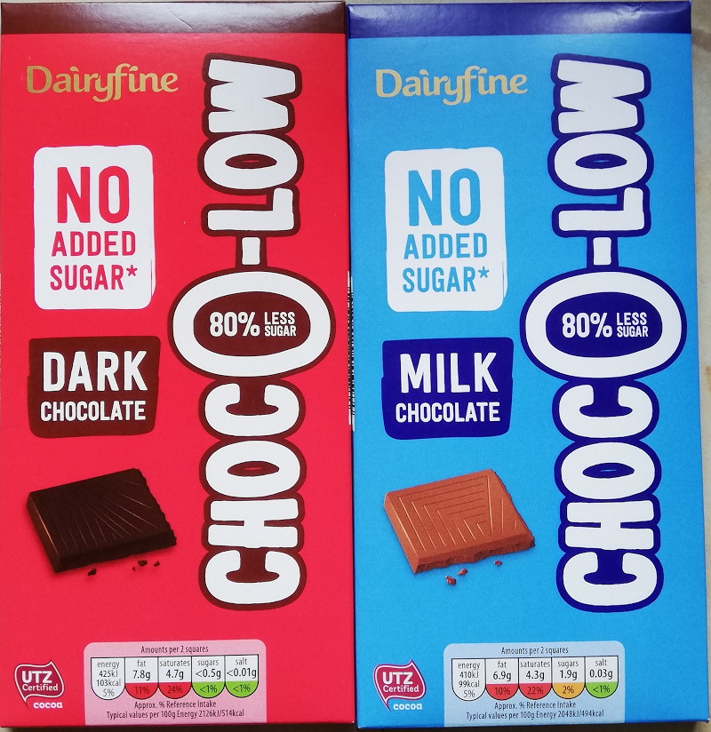 low
                                      sugar chocolate