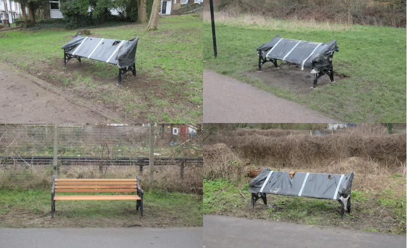 new park
                                      benches