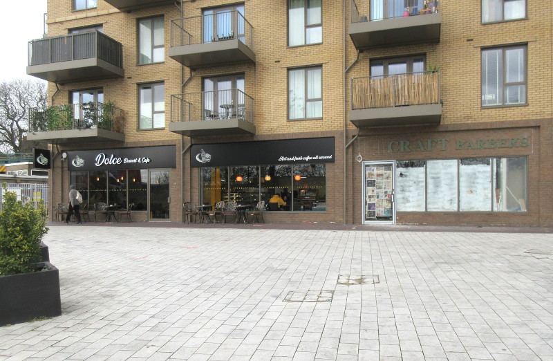 new shops
                                    by Catford Station