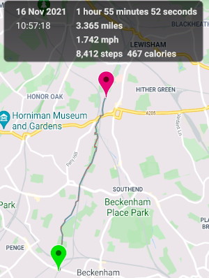 a longer walk than any in the
last couple of months or more a longer walk than any in the
last couple of months or more