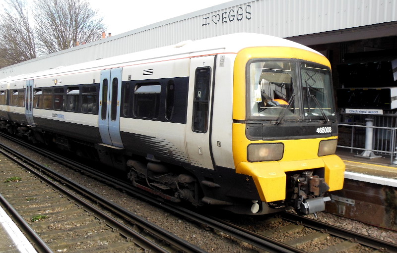 train
                                    heading for Hayes (Kent)