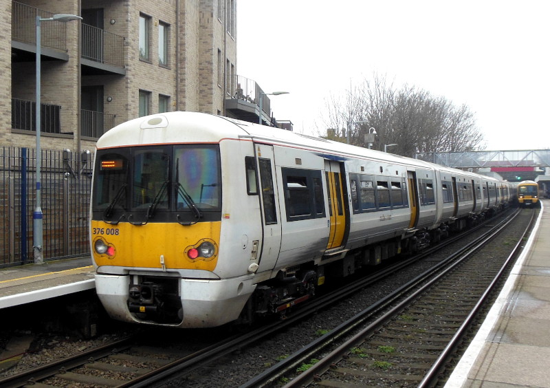 train departing
                              towards Hayes