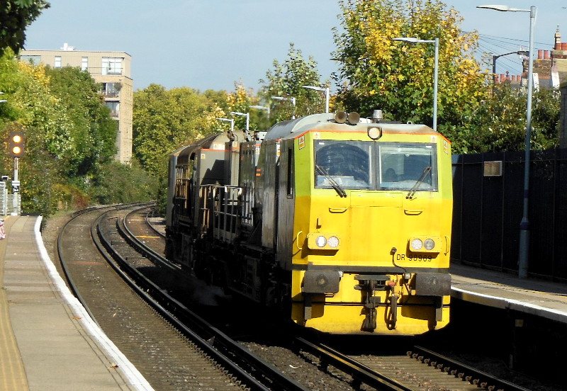 track cleaning
                              train