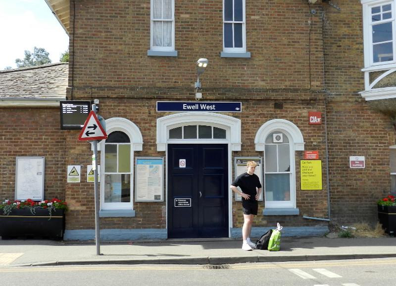 Ewell West
                              station