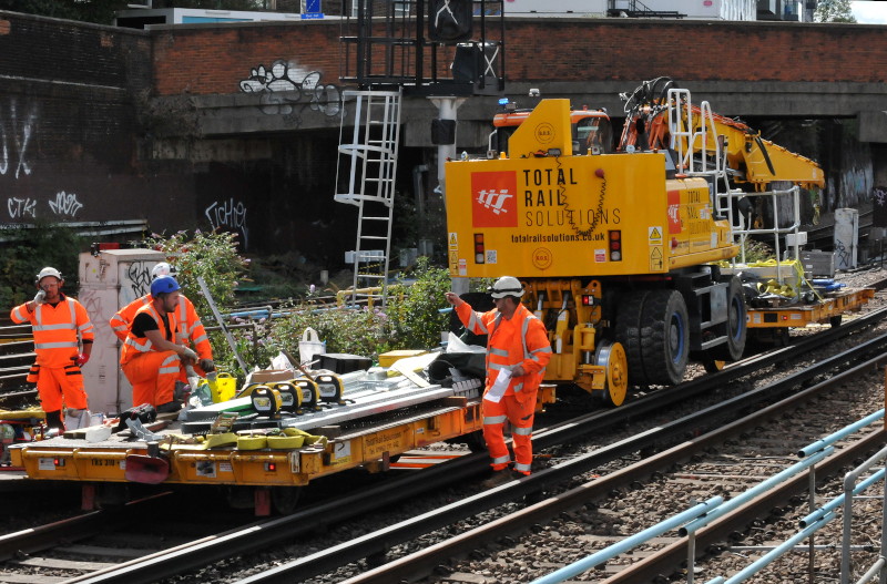 signalling works
                              in progress