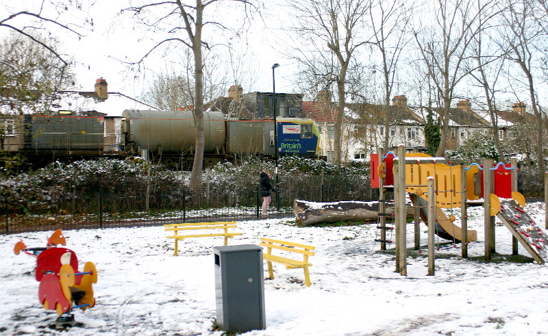 track cleaning
                              train