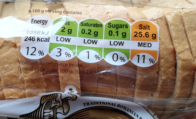 low sugar bread