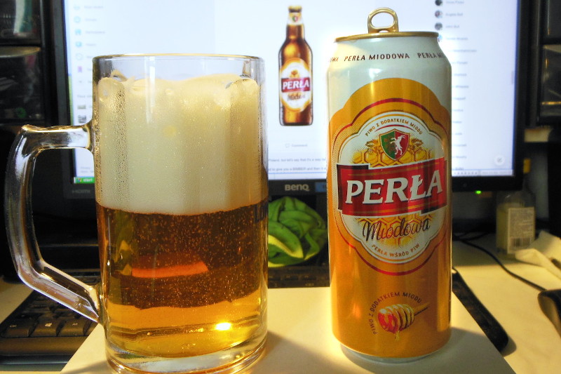 Perla honey
                              beer