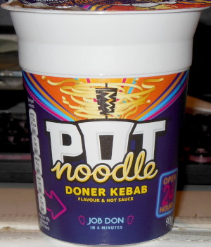 doner kebab pot noodle