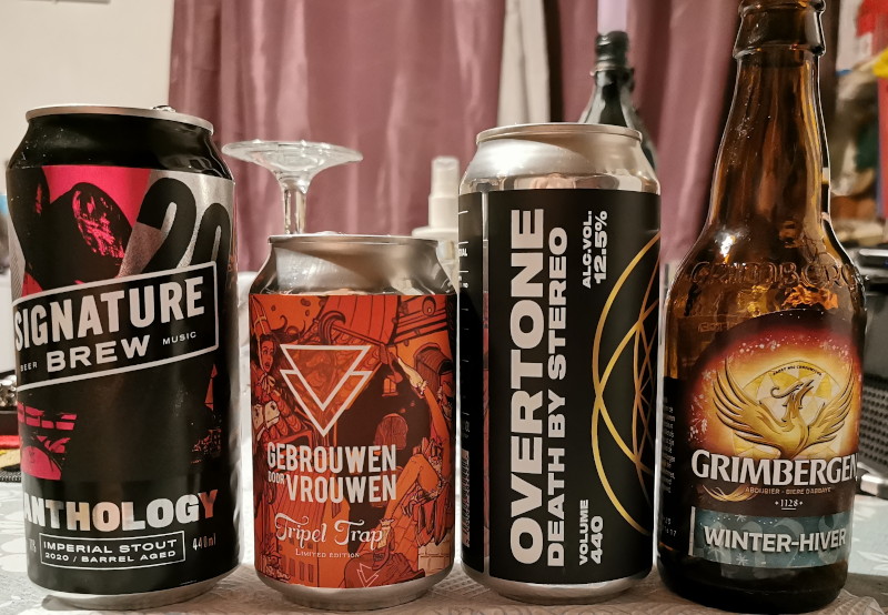 last night's
                              beers