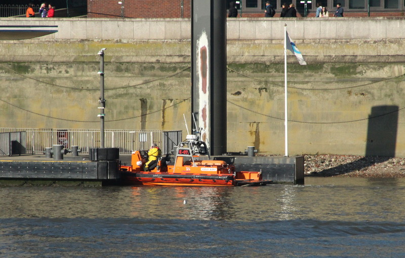 RNLI inshore
                              lifeboat Hurly Burly