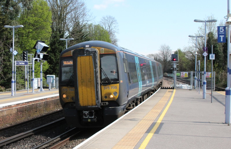 a class 375
                              train