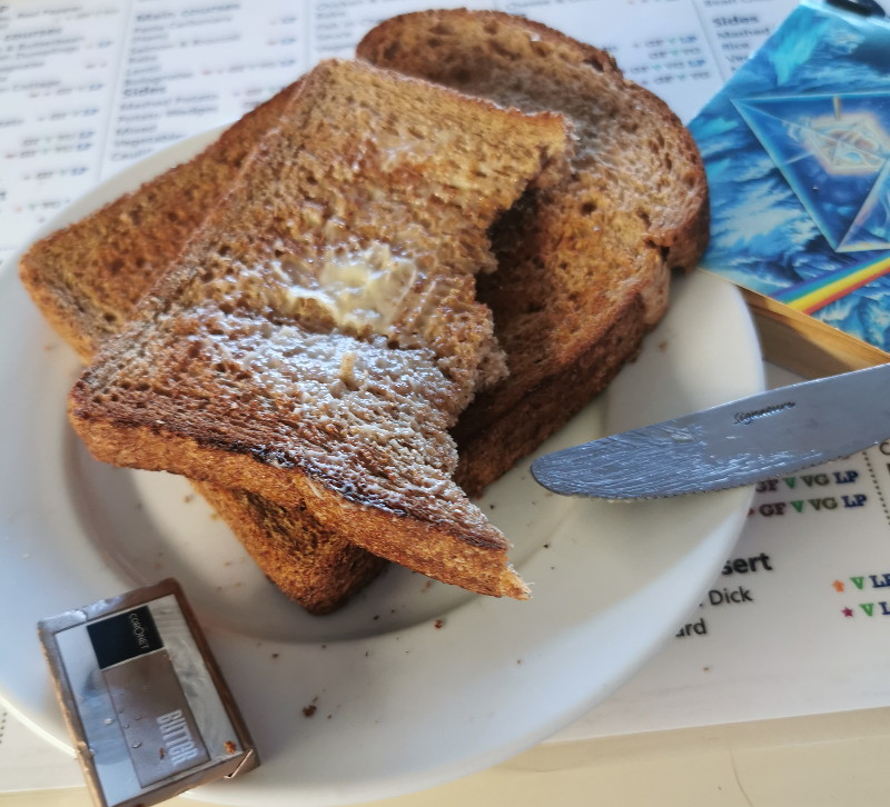 toast for breakfast