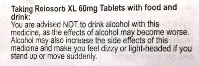 booze warning