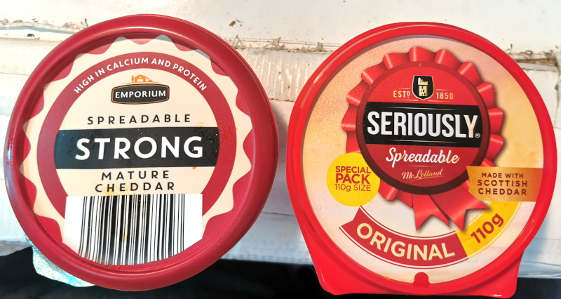 spreadable cheeses