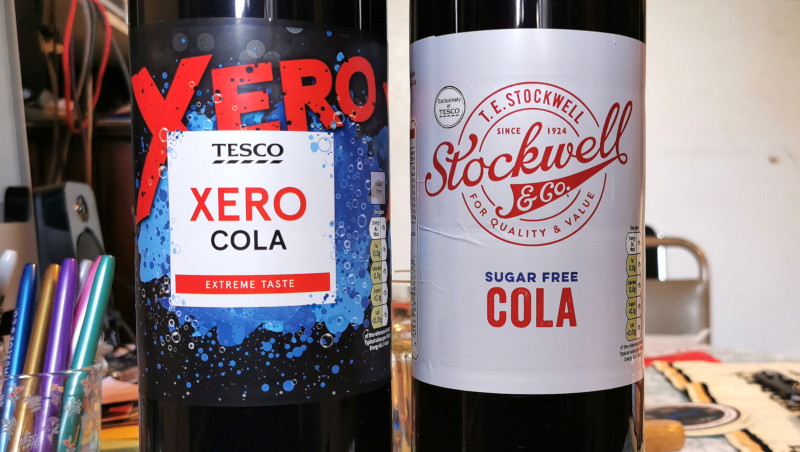 Tesco own brand cola