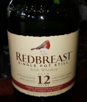 Redbreast Irish
                                          whiskey
