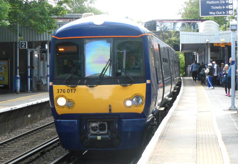 train in new livery