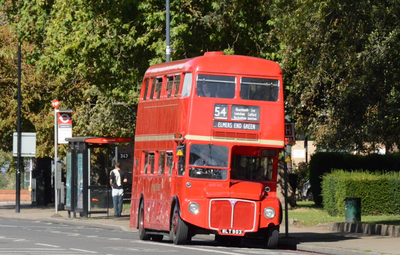 Bus
                                      heading to Catford
