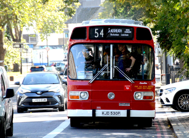 early
                                      single decker one man operated
                                      coach