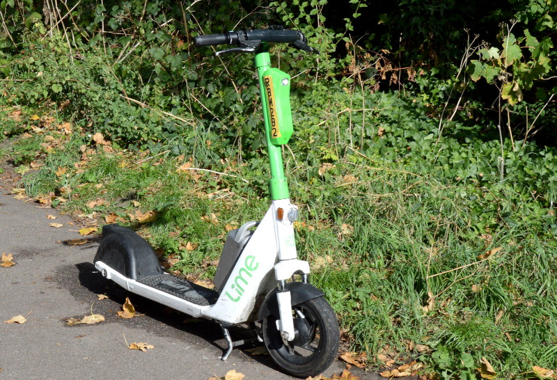 Lime
                                      electric scooter