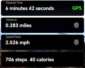 part one of my walk