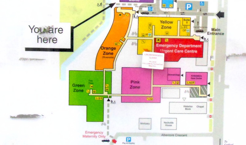 hospital
                                      map