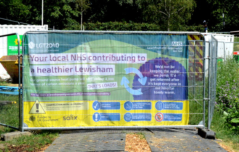 works going on in the
                                          park