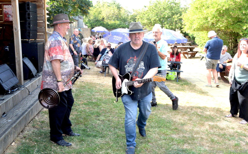playing on "the
                                          lawn"