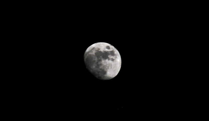 not
                                          quite full moon